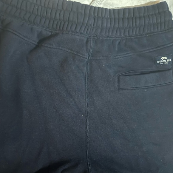 SOULCAL & CO NAVY BLUE SHORTS. SIZEUK S - Picture 3 of 3